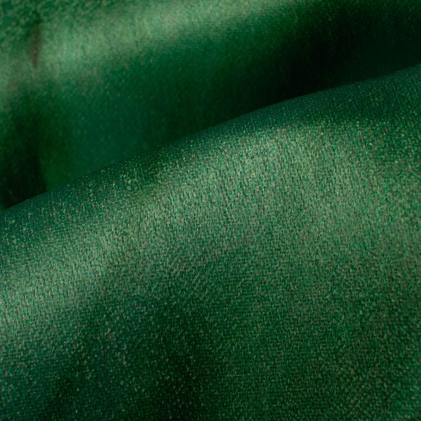 Forest Green Marble Pattern Digital Print Lush Satin Fabric