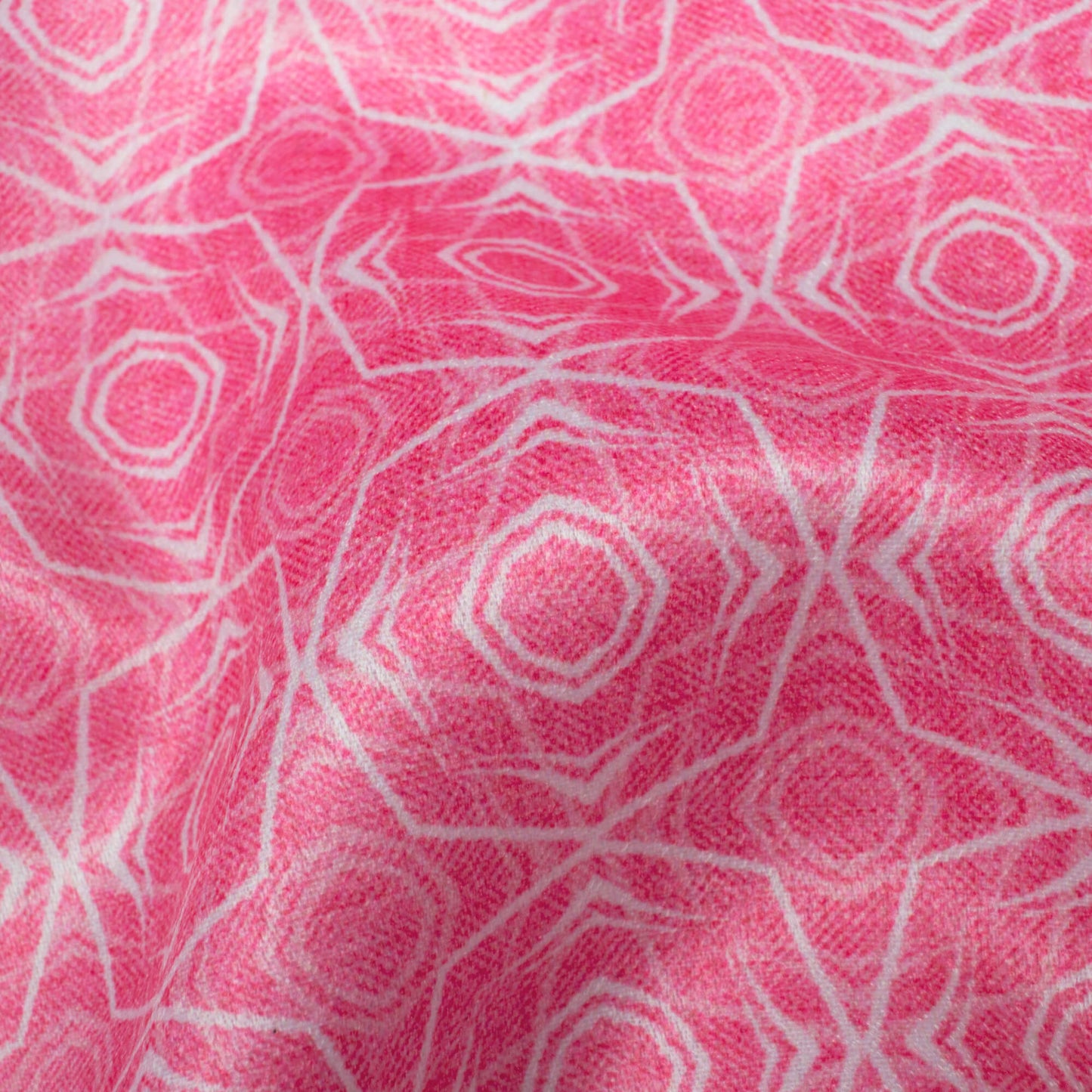 Fabcurate Women's Geometric Unstiched Kurta Pyjama Fabric Combo Set