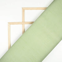 Pastel Green Texture Pattern Digital Print Organza Satin Fabric