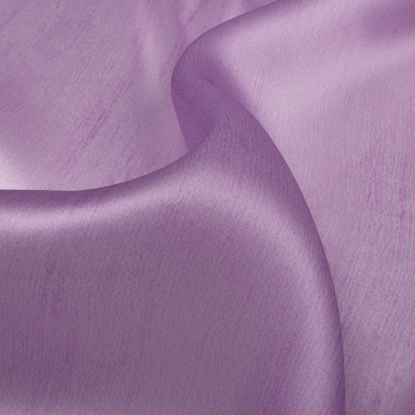 Mauve Purple Texture Pattern Digital Print Organza Satin Fabric
