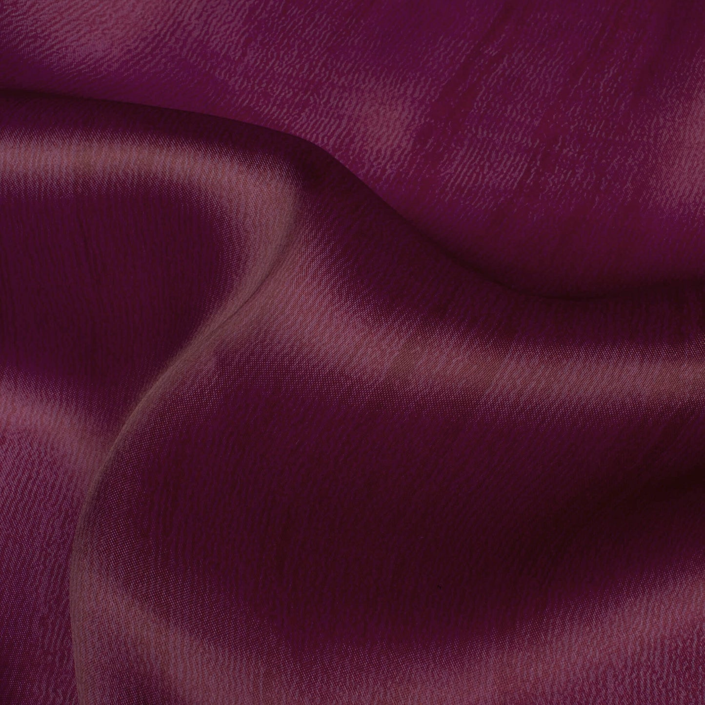 Magenta Purple Texture Pattern Digital Print Organza Satin Fabric
