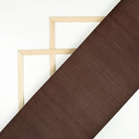 Hickory Brown Texture Pattern Digital Print Organza Satin Fabric