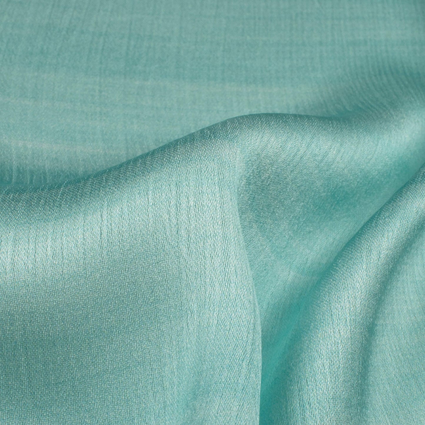 Blizzard Blue Texture Pattern Digital Print Chiffon Satin Fabric