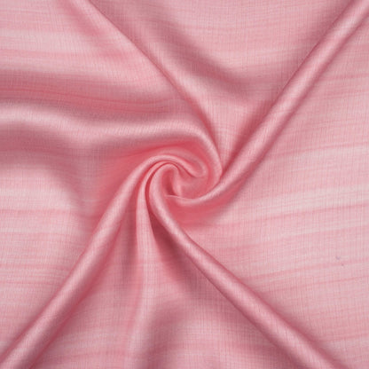 Baby Pink Texture Pattern Digital Print Chiffon Satin Fabric