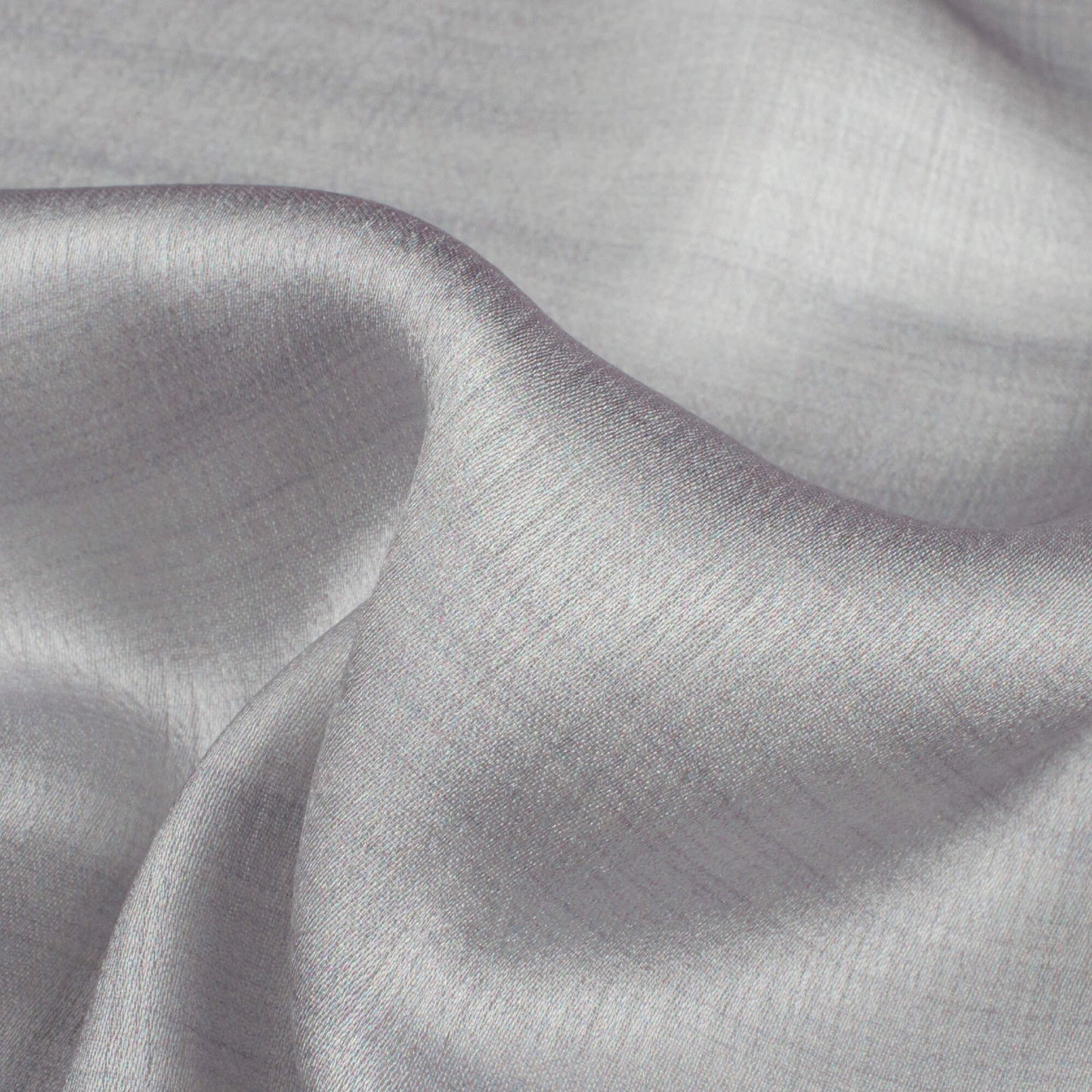 Dolphin Grey Texture Pattern Digital Print Chiffon Satin Fabric