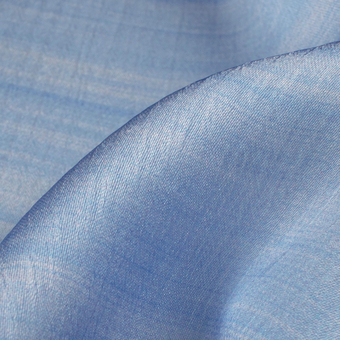 Jordy Blue Texture Pattern Digital Print Chiffon Satin Fabric