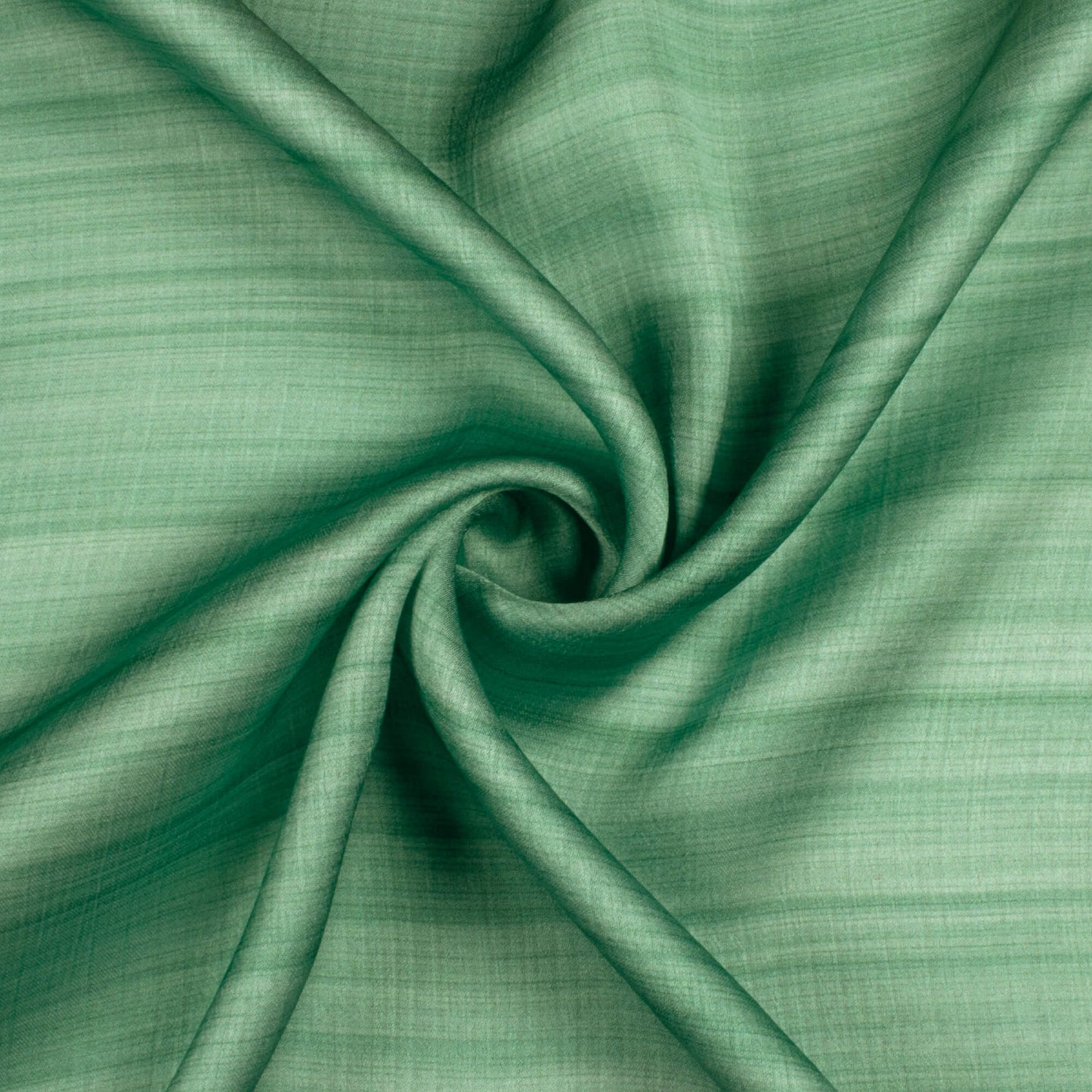 Glade Green Texture Pattern Digital Print Chiffon Satin Fabric