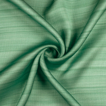 Glade Green Texture Pattern Digital Print Chiffon Satin Fabric