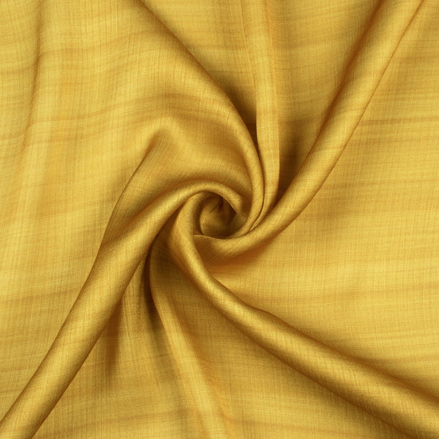 Ochre Yellow Texture Pattern Digital Print Chiffon Satin Fabric