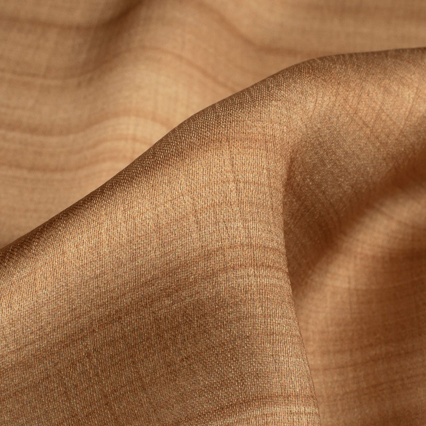 Tussock Brown Texture Pattern Digital Print Chiffon Satin Fabric
