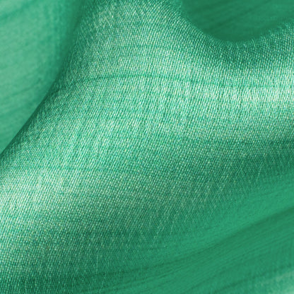 Seaform Green Texture Pattern Digital Print Chiffon Satin Fabric
