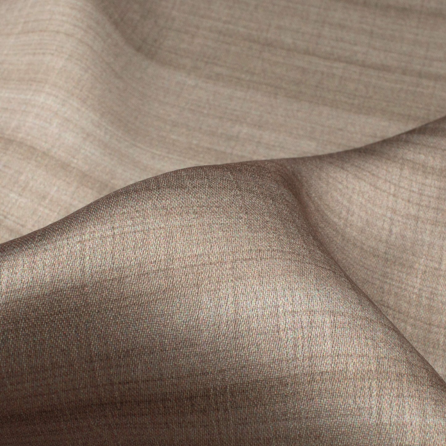 Pale Brown Texture Pattern Digital Print Chiffon Satin Fabric