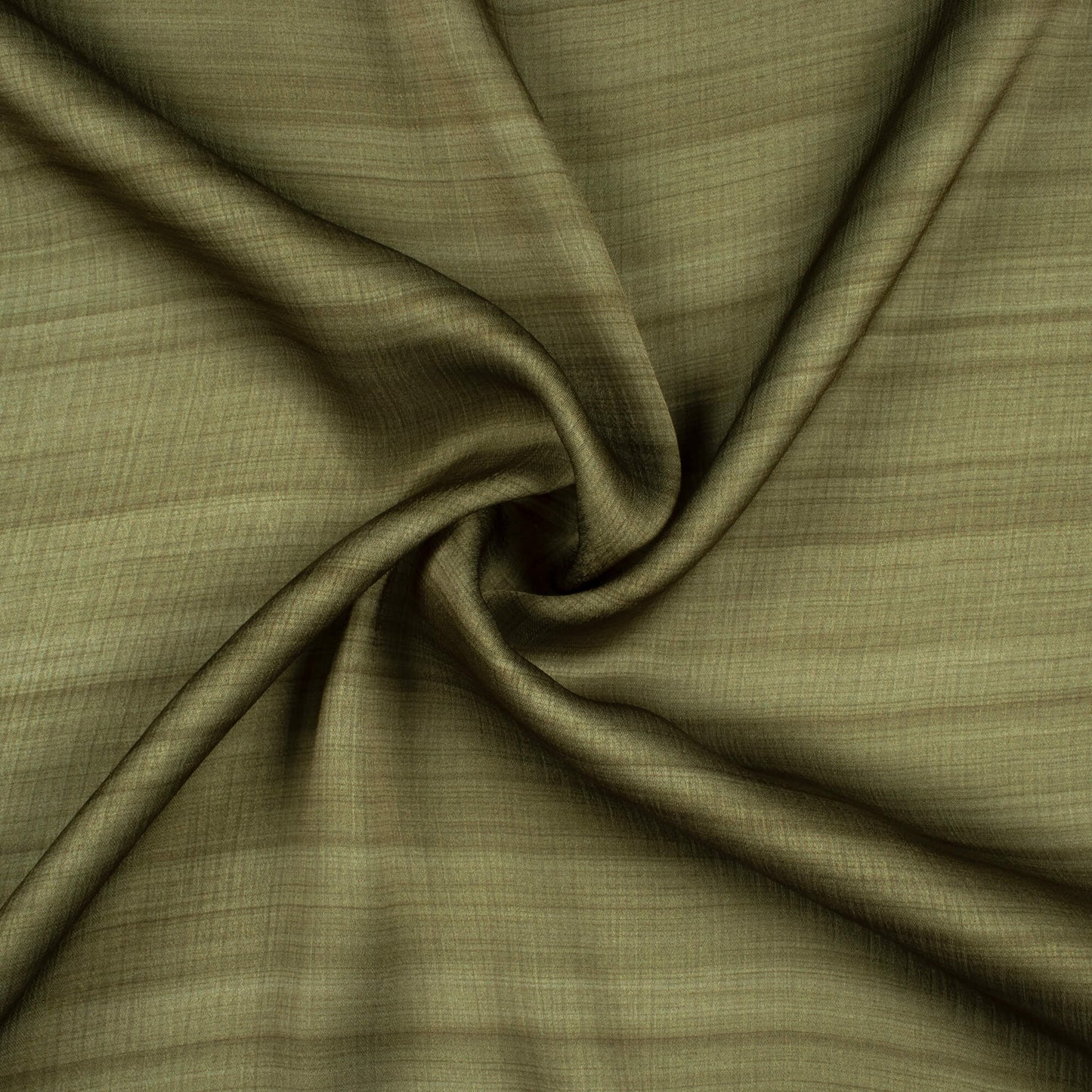 Army Green Texture Pattern Digital Print Chiffon Satin Fabric