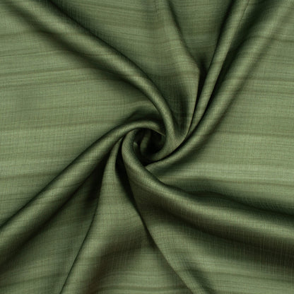 Fern Green Texture Pattern Digital Print Chiffon Satin Fabric