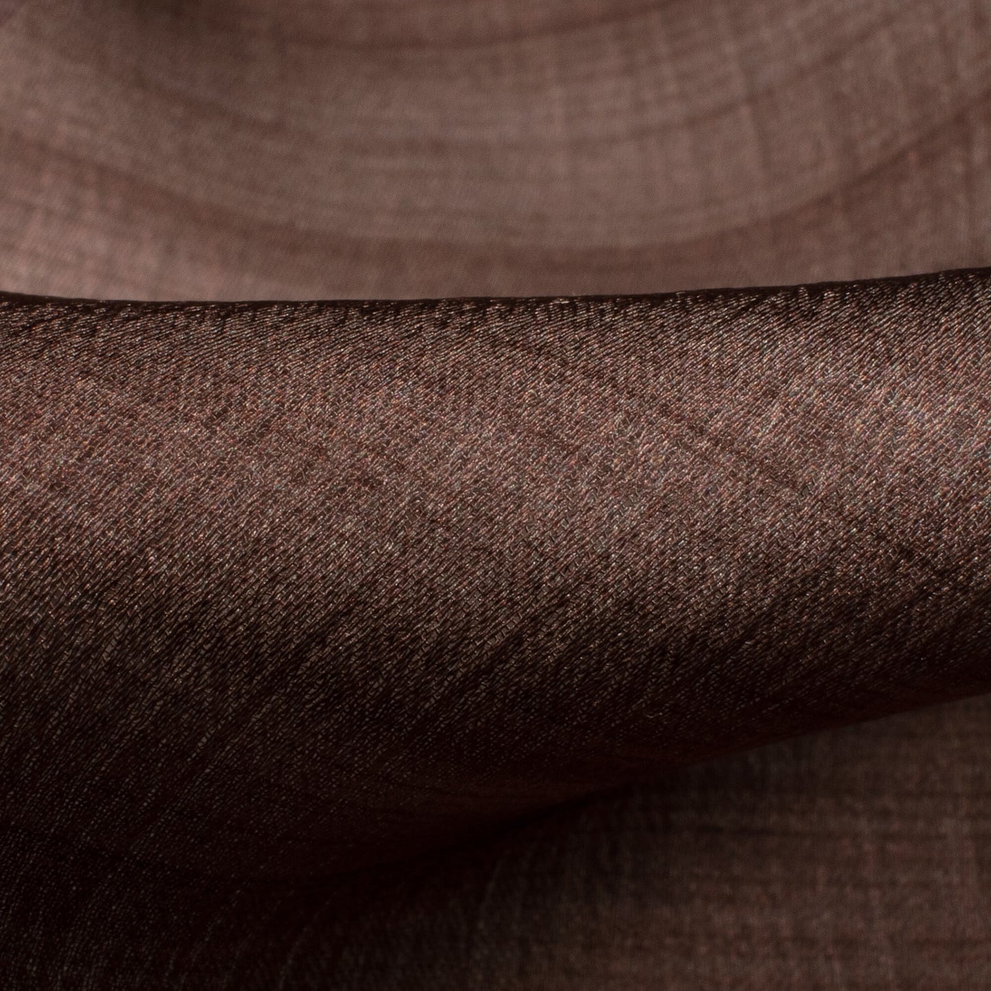 Walnut Brown Texture Pattern Digital Print Chiffon Satin Fabric