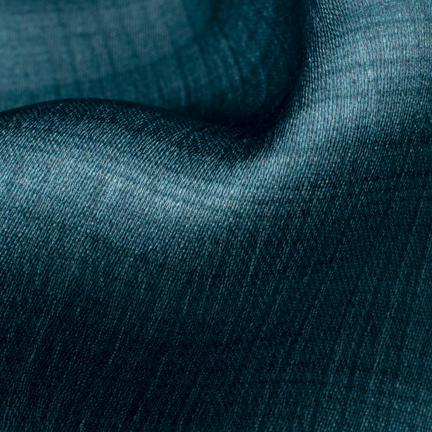 Smalt Blue Texture Pattern Digital Print Chiffon Satin Fabric