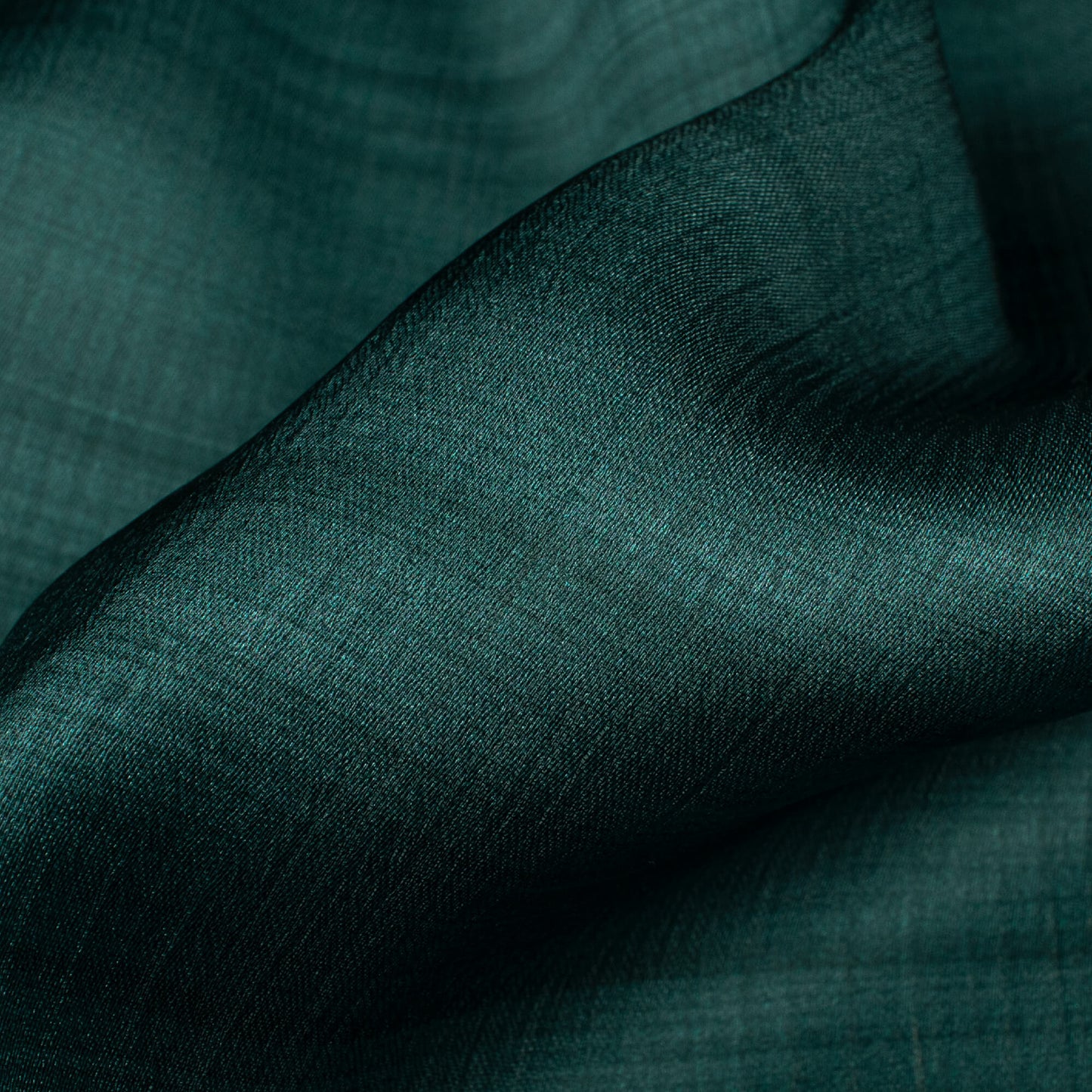 Pine Green Texture Pattern Digital Print Chiffon Satin Fabric