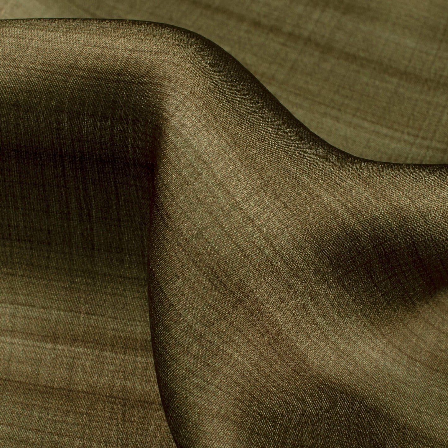 Verdun Green Texture Pattern Digital Print Chiffon Satin Fabric