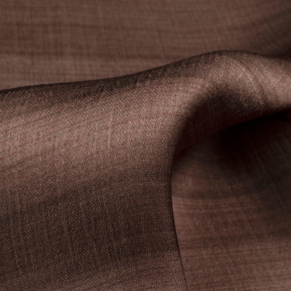Pecan Brown Texture Pattern Digital Print Chiffon Satin Fabric