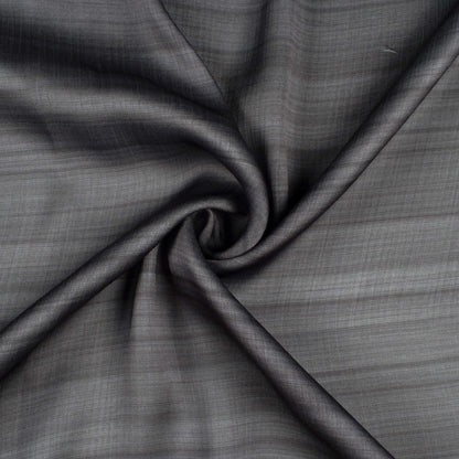 Lava Grey Texture Pattern Digital Print Chiffon Satin Fabric
