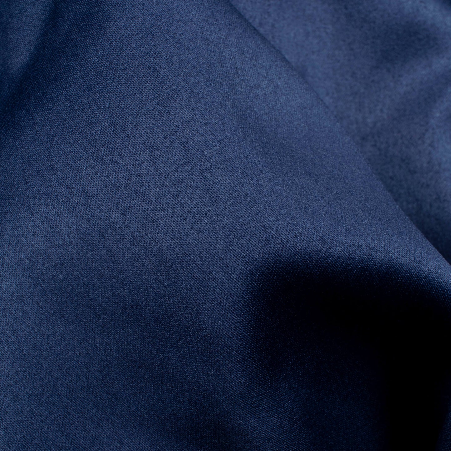 Navy Blue Plain Charmeuse Satin Fabric (Width 58 Inches)