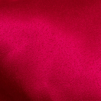 Cerise Pink Plain Butter Silk Satin Fabric (Width 58 Inches)