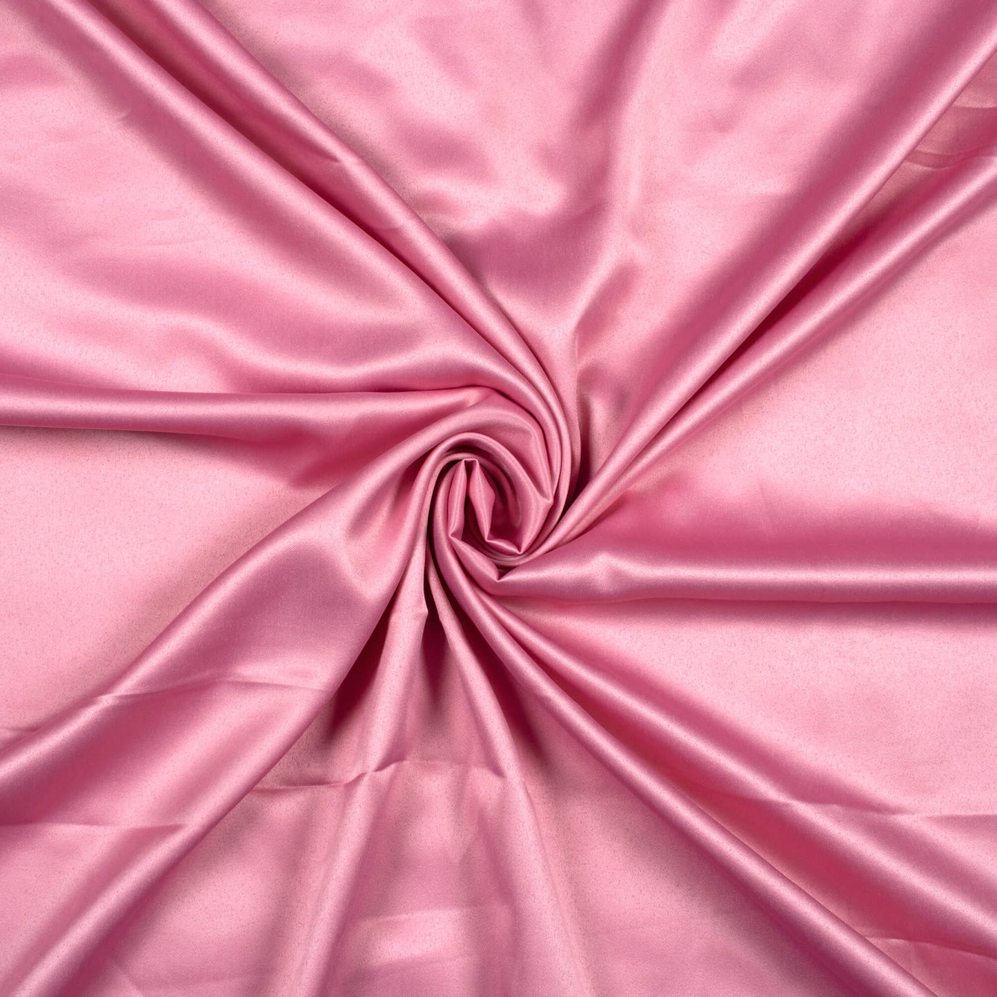 Hippie Pink Plain Charmeuse Satin Fabric (Width 58 Inches)