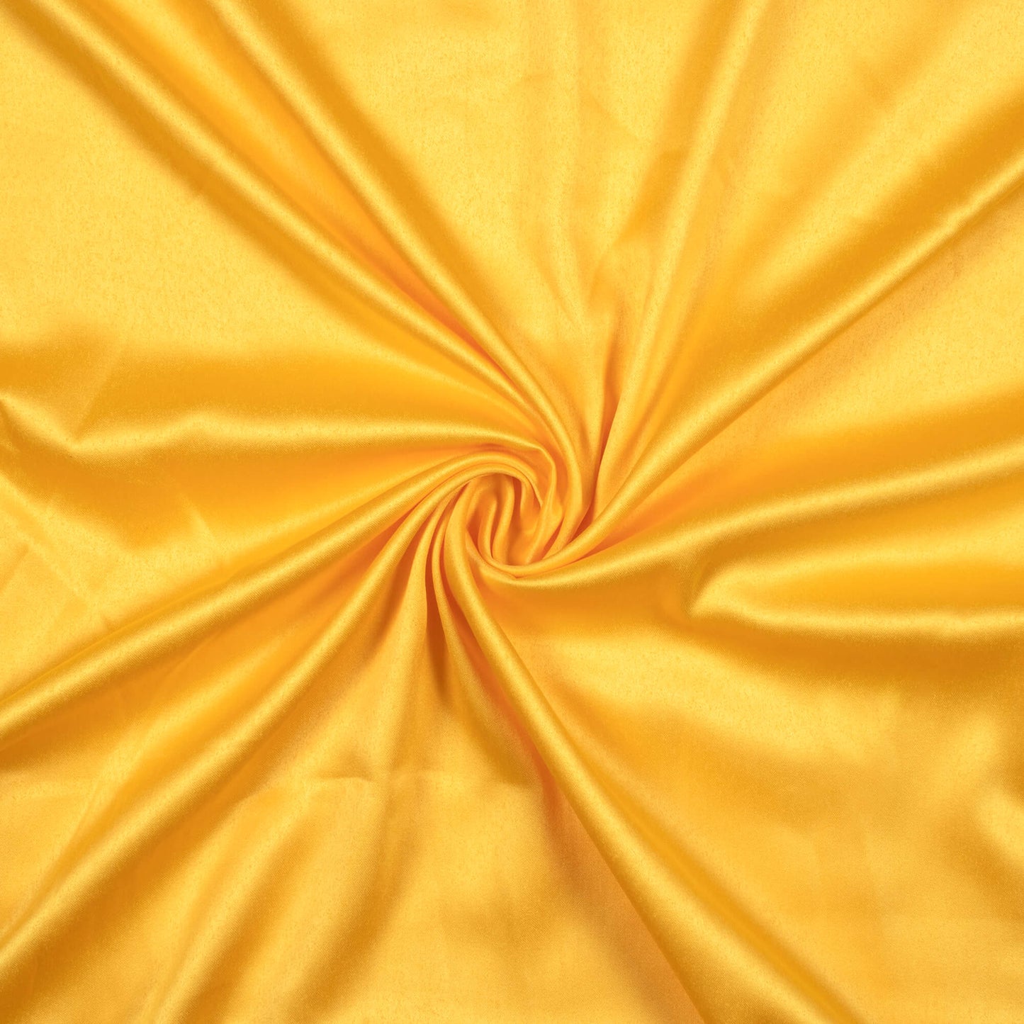 Butter Yellow Plain Charmeuse Satin Fabric (Width 58 Inches)