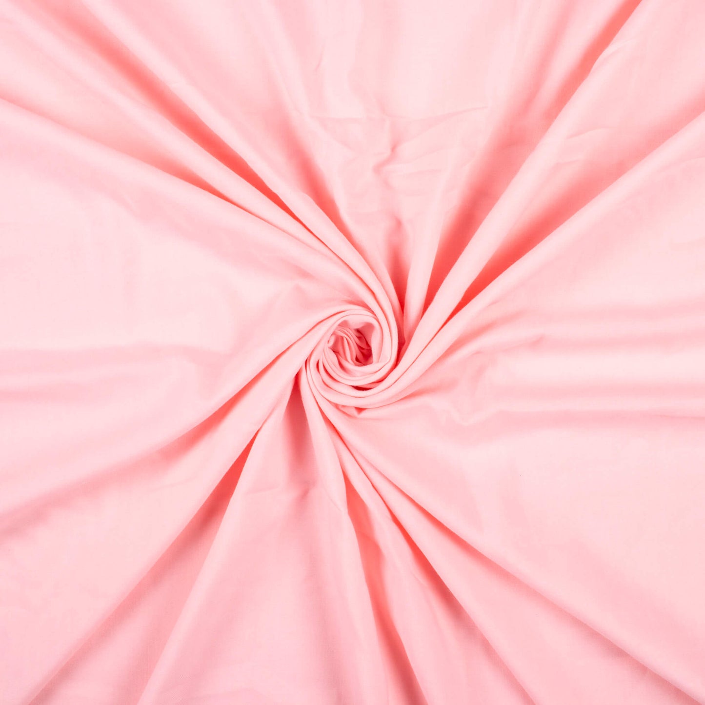 Baby Pink Plain Poly Rayon Fabric
