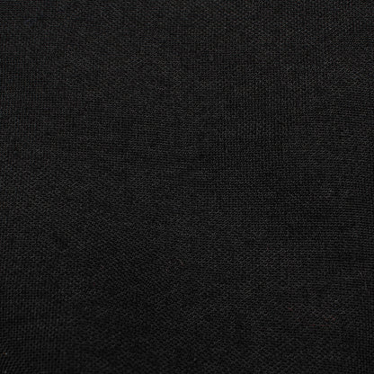 Black Plain Poly Rayon Fabric