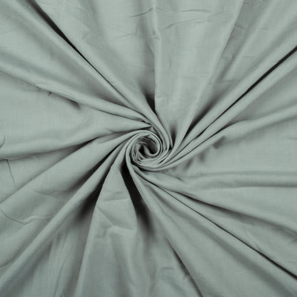Halcyon Green Plain Poly Rayon Fabric
