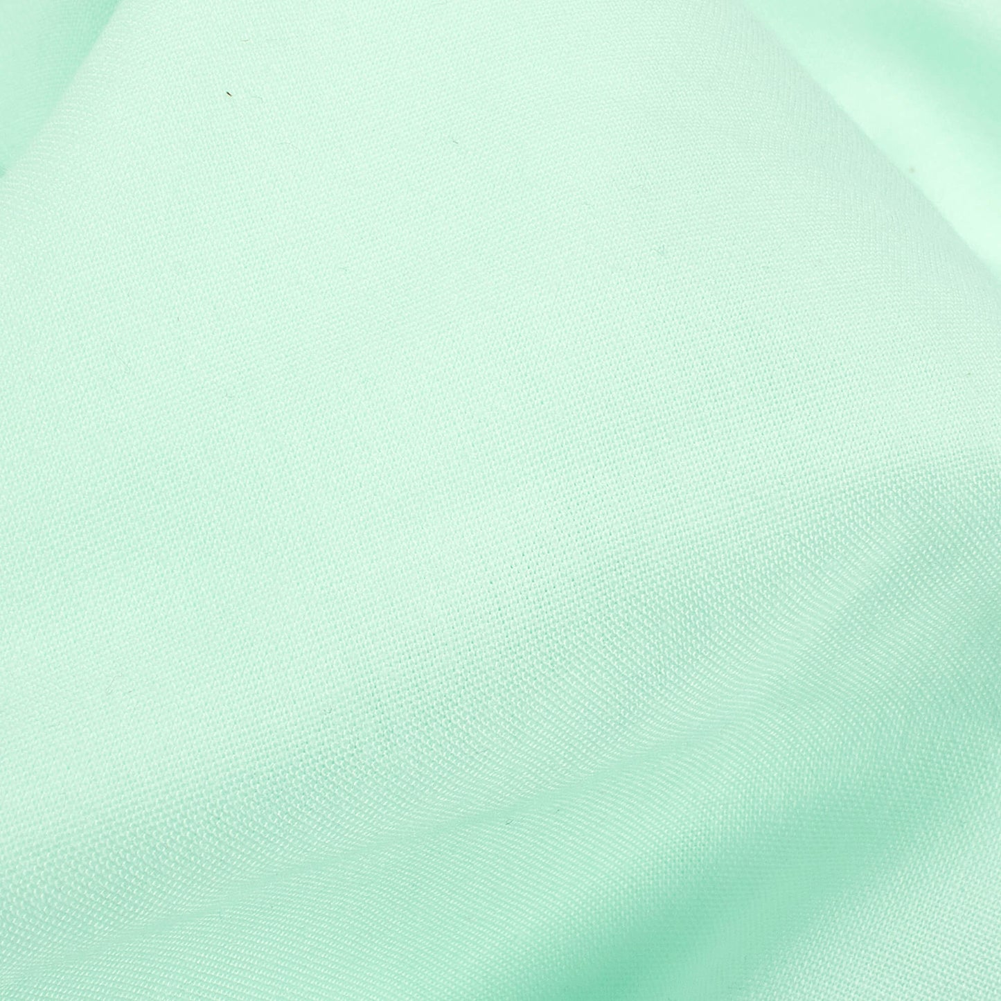 Mint Green Plain Poly Rayon Fabric