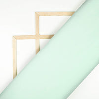 Mint Green Plain Poly Rayon Fabric