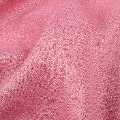 Coral Pink Plain Moss Crepe Fabric