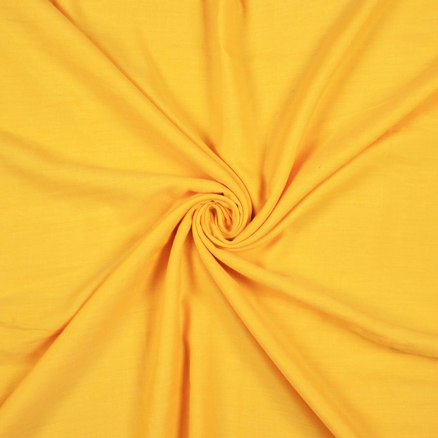 Bumblebee Yellow Plain Poly Muslin Fabric