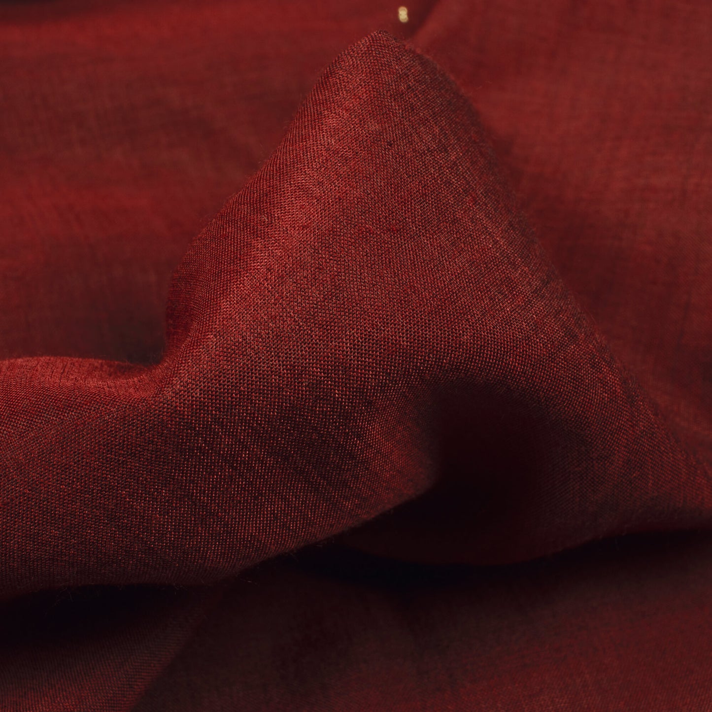Maroon Plain Poly Muslin Fabric