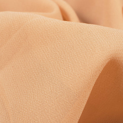 Lion Brown Plain Georgette Fabric