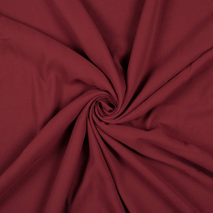 Maroon Plain Georgette Fabric