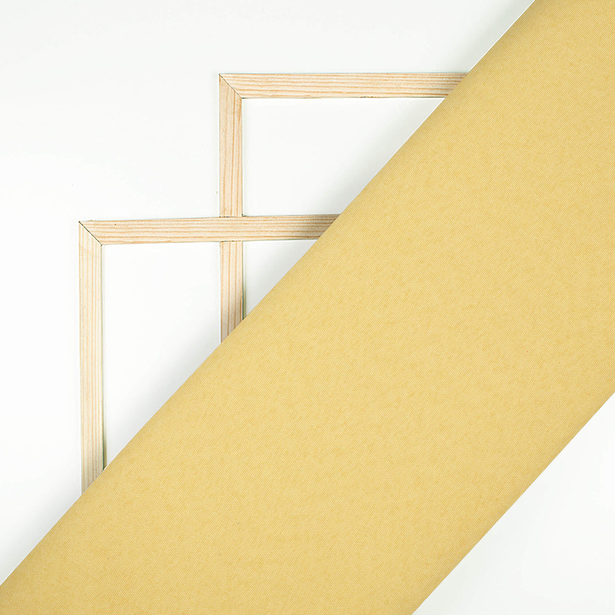 Melow Yellow Plain Lining Butter Crepe Fabric
