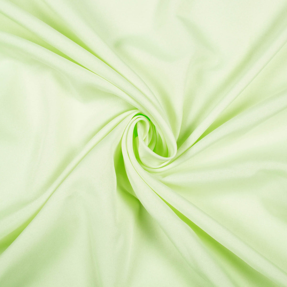 Tea Green Plain Butter Crepe Fabric