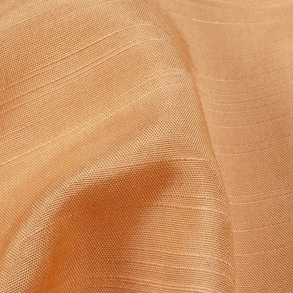 Burlywood Brown Plain Viscose Muga Silk Fabric