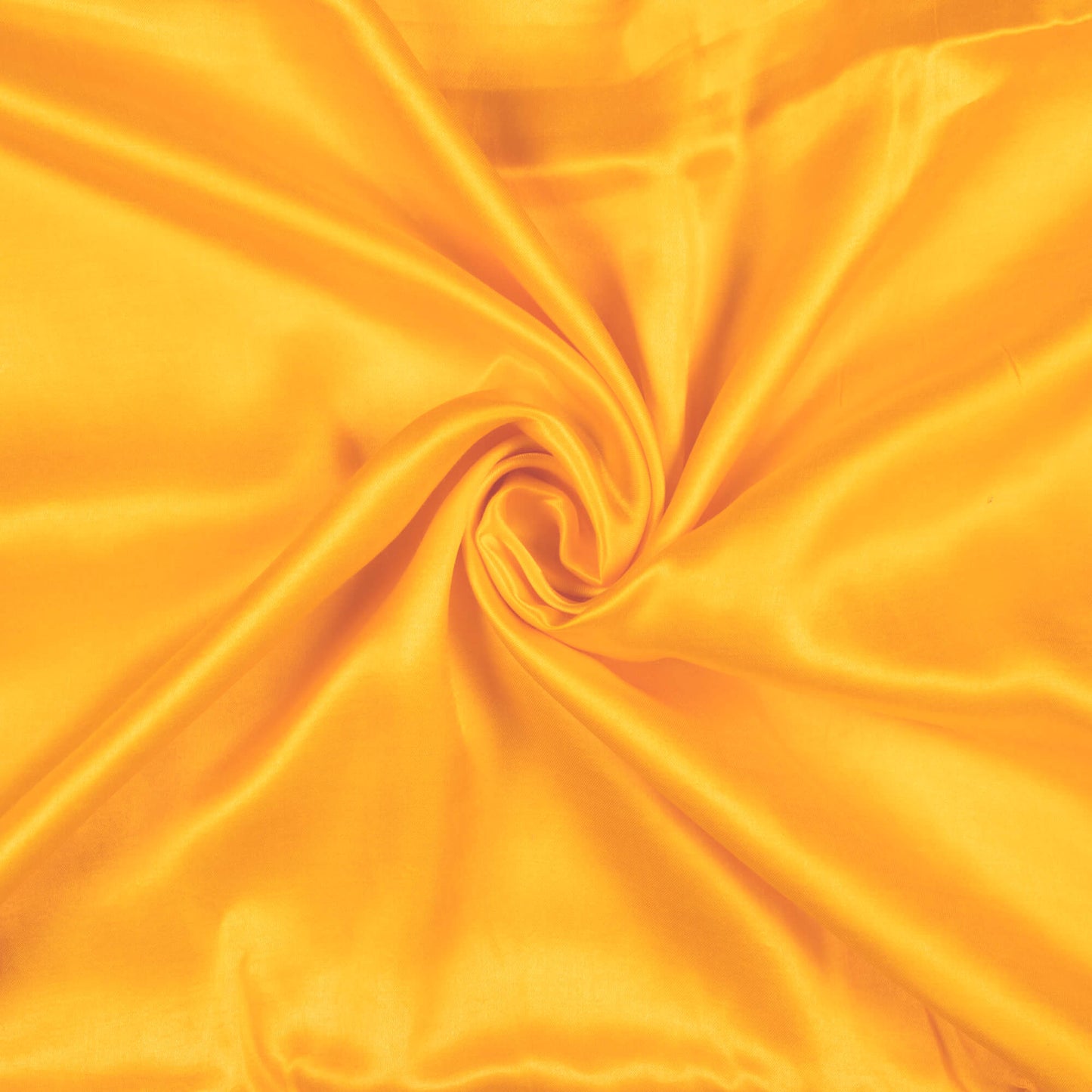 Honey Yellow Plain Viscose Gaji Silk Fabric