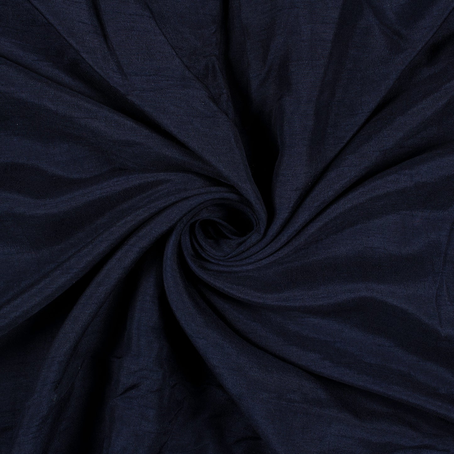 Navy Blue Plain Bemberg Raw Silk Fabric