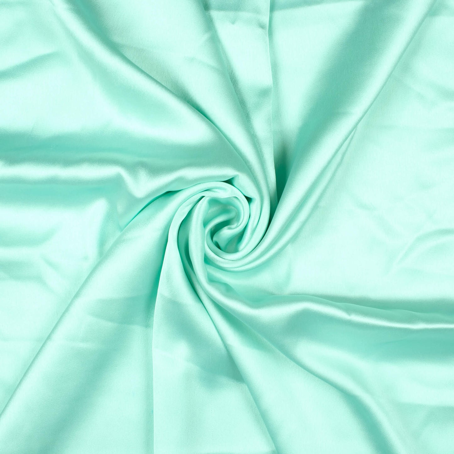 Mint Green Plain Japan Satin Fabric