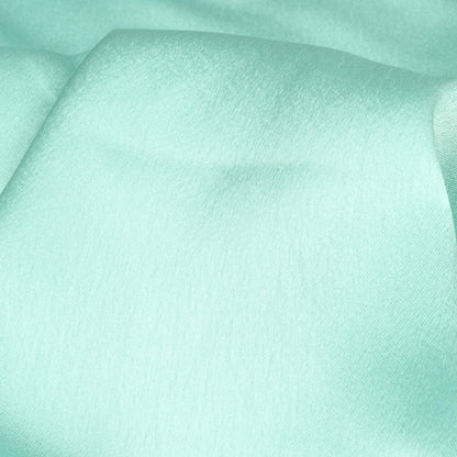 Mint Green Plain Japan Satin Fabric