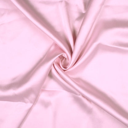 Lace Pink Plain Japan Satin Fabric