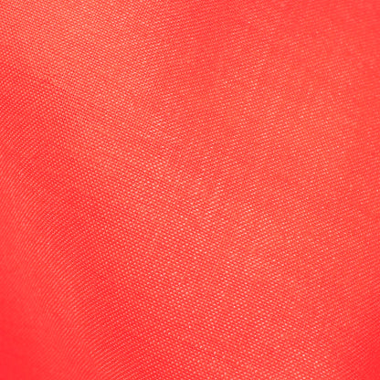 Fluorescent Orange Plain Neon Poly Muslin Fabric