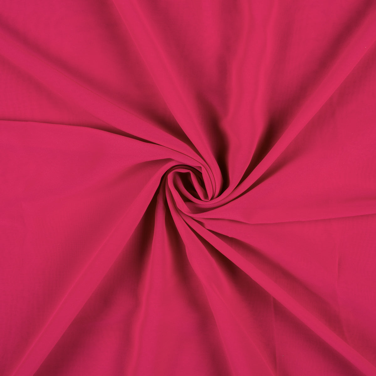 Cerise Pink Plain Georgette Fabric