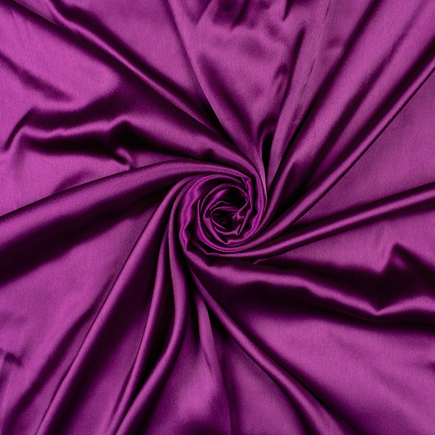 Wine Purple Plain Japan Satin Fabric