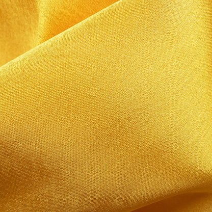 Butter Yellow Plain Japan Satin Fabric